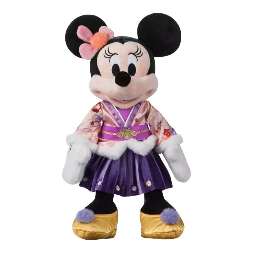 Disney Parks Lunar New Year 2022 Minnie Mouse Disney Shanghai Resort Plush